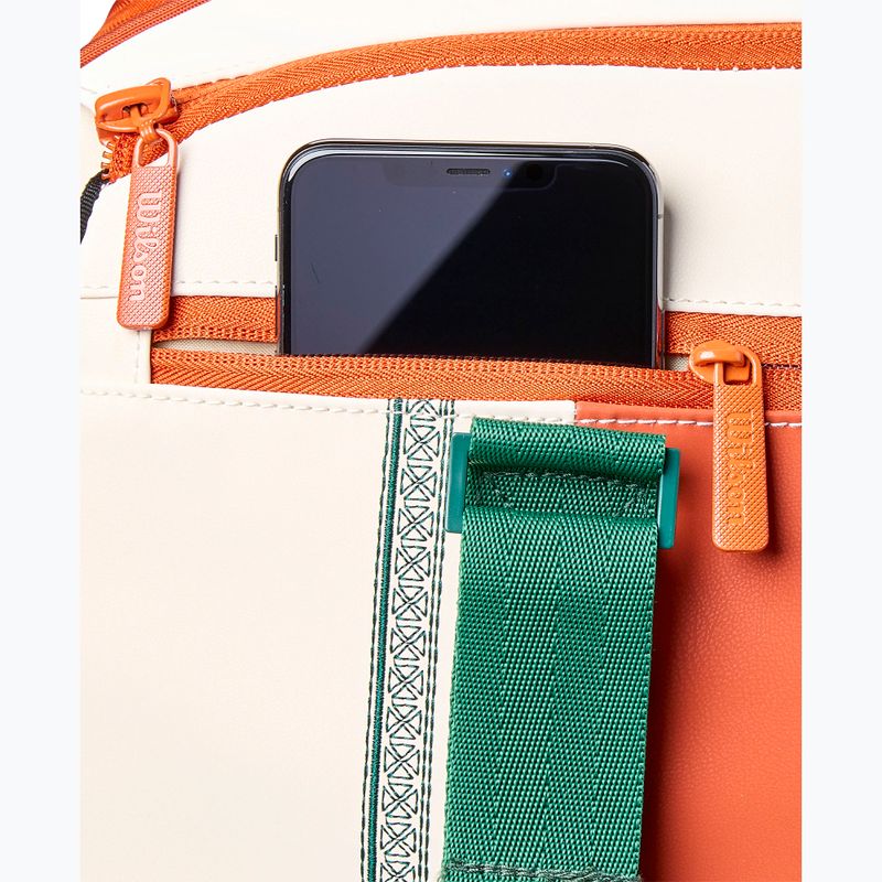 Wilson Roland Garros Small Duffel tenisz táska 2026 cream/clay/green 7