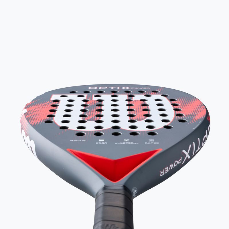 Padelütő Wilson Optix V2 Power red 5