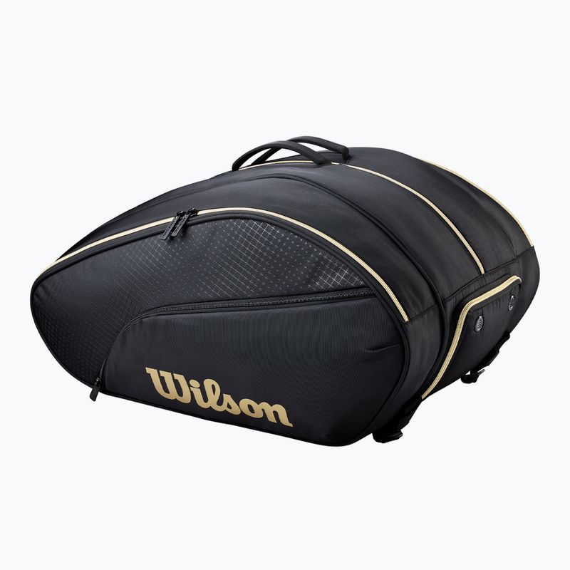 Padel táska Wilson Defy Padel black/gold 2