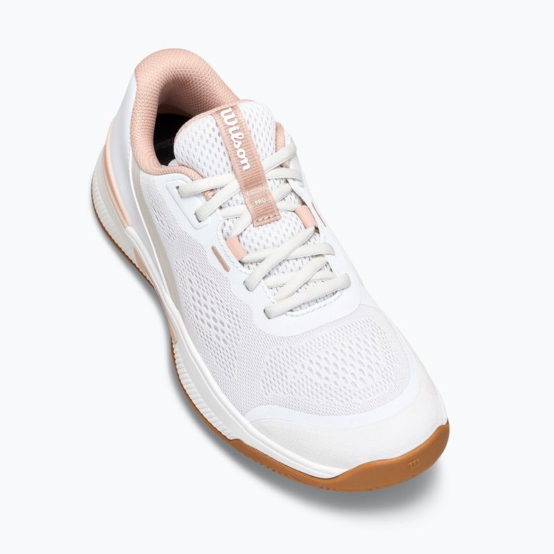Női teniszcipő Wilson Intrigue Pro white/cameo rose/gum 15