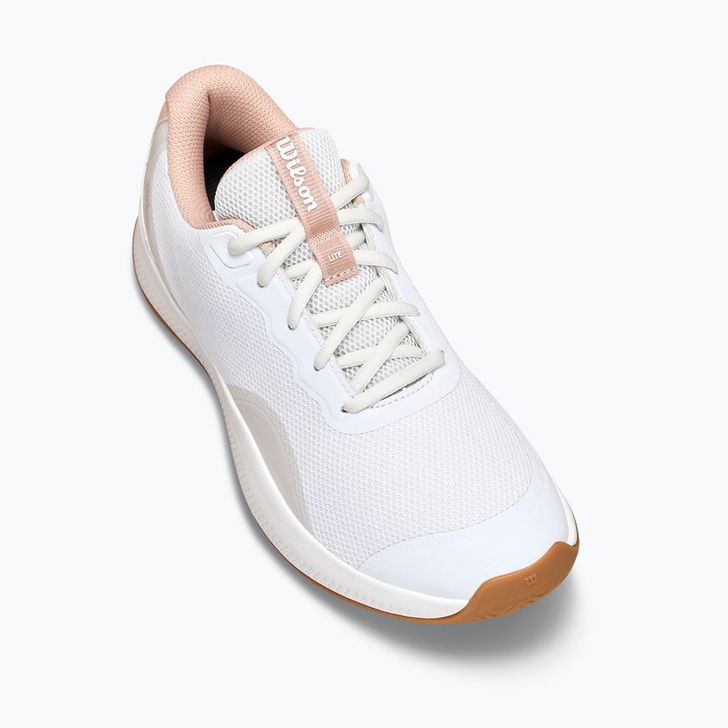 Női teniszcipő Wilson Intrigue Lite white/cameo rose/gum 15