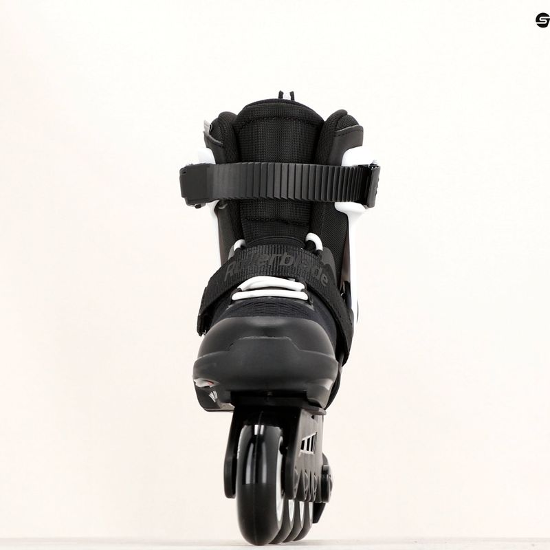 Gyerek görkorcsolya Rollerblade Microblade black/white 16