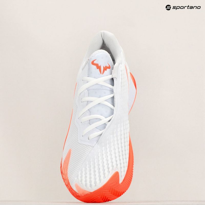 Férfi teniszcipő Nike Air Zoom Vapor Vapor Cage 4 Rafa Clay fehér/fehér/bright mango 9