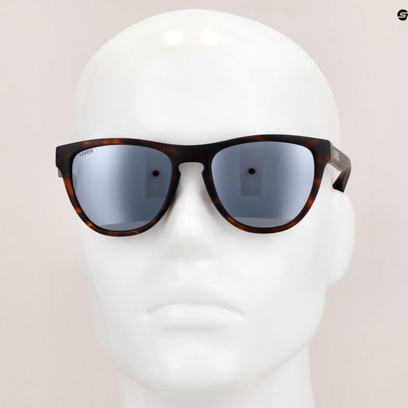 Napszemüveg UVEX Esntl Spirit havanna matt/mirror silver 6