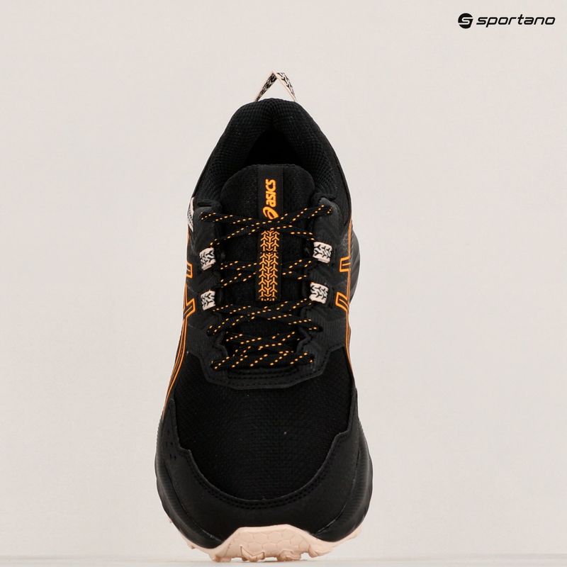 ASICS Gel-Venture 9 vízálló női futócipő fekete/stadion narancssárga 11