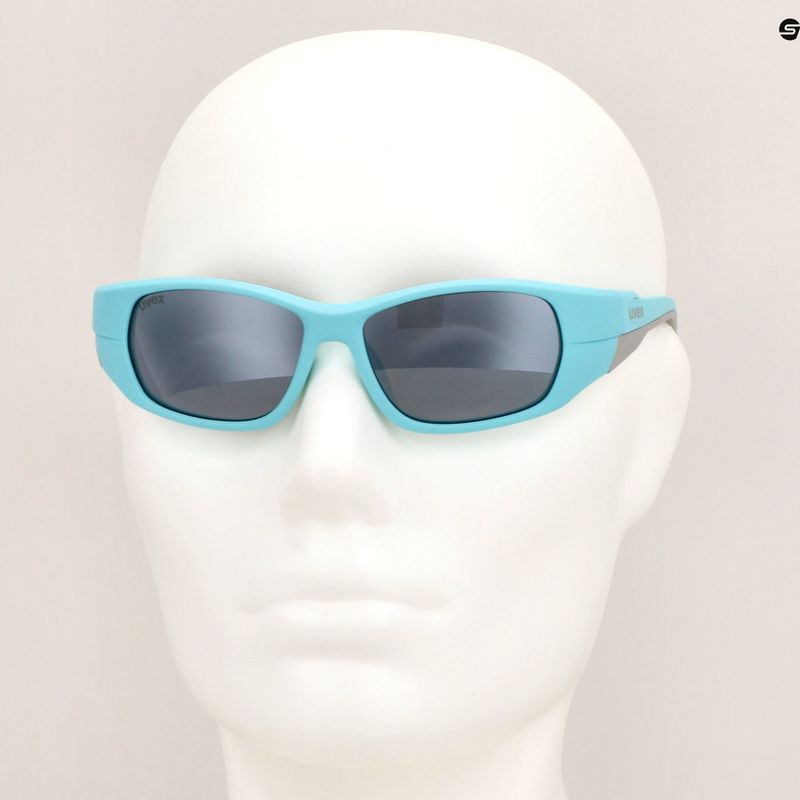 Gyerek napszemüveg UVEX Sportstyle 514 lightblue matt/mirror silver 6