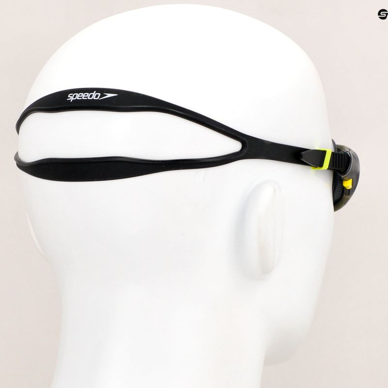 Speedo Biofuse 2.0 polarizált oliva színű éjszakai/fekete/szürke úszószemüveg 7