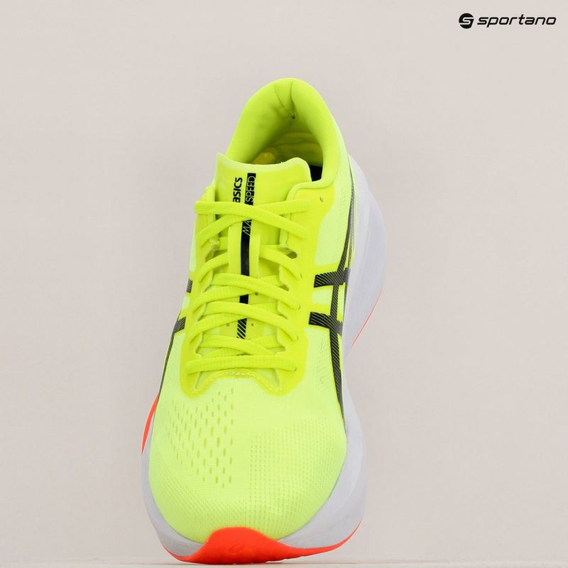 ASICS Magic Speed 4 biztonsági sárga/fekete férfi futócipő 15