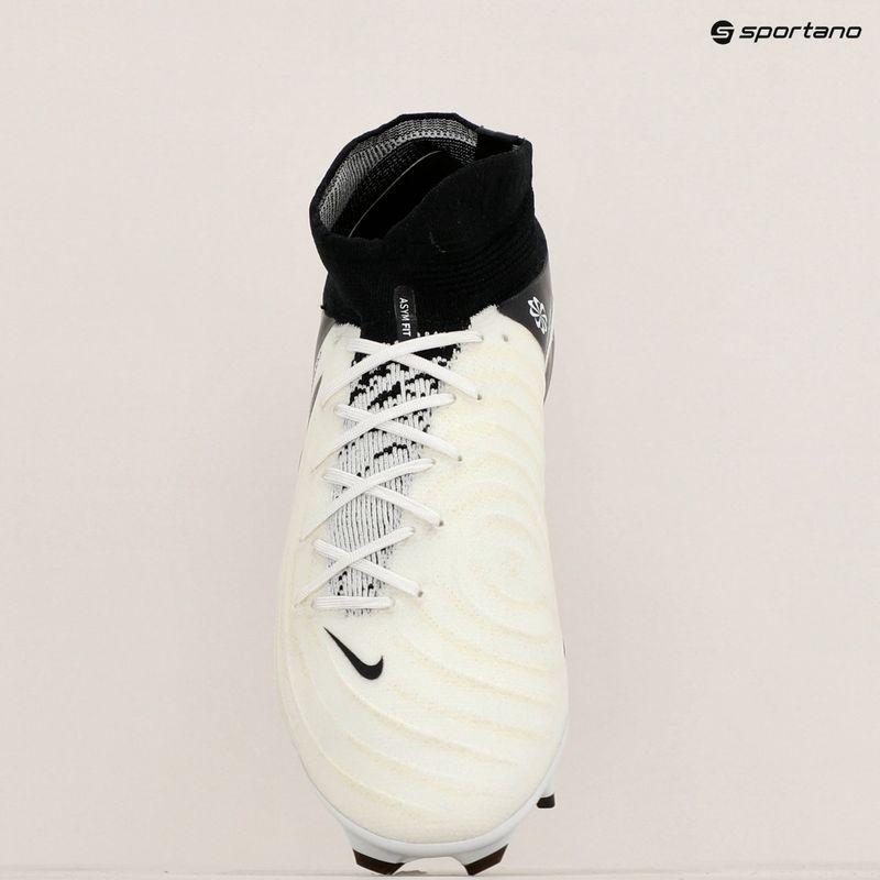 Férfi Nike Phantom Luna II Pro FG futballcipő fehér/metál arany érme/fekete 9