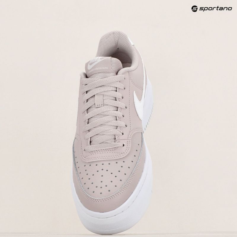 Nike Court Vision Alta női cipő platina ibolya/fehér 9