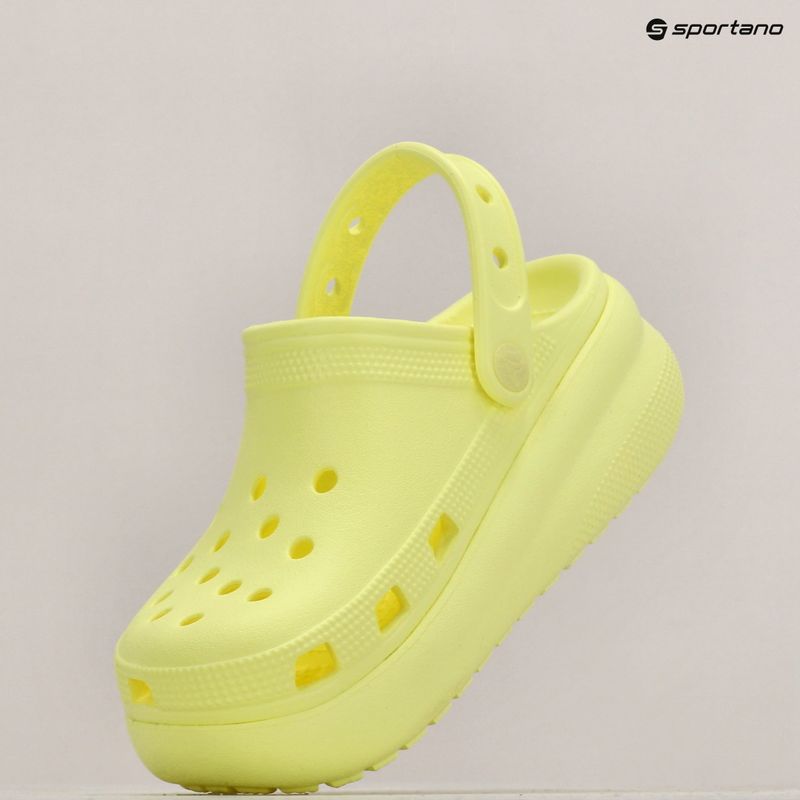Papucs, gyerek Crocs Classic Cutie Clog sulphur 10