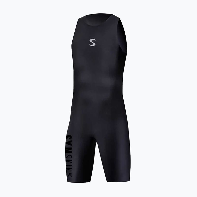 Férfi triatlon overál Synergy Synskin 2 Sleeveless black
