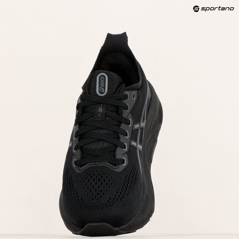 Női futócipő ASICS Gel-Kayano 31 black/black 15
