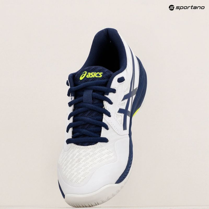 ASICS férfi squash cipő Gel-Court Hunter 3 fehér/kék expanse 15