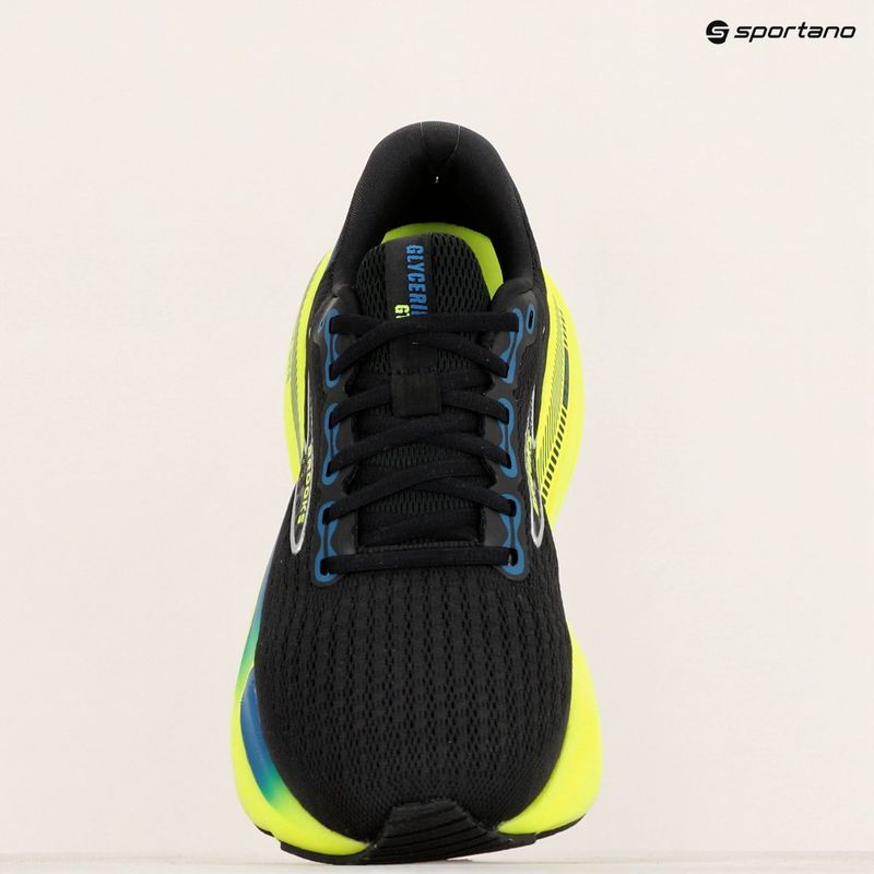 Brooks Glycerin GTS 21 férfi futócipő fekete/kék/ightlife 18