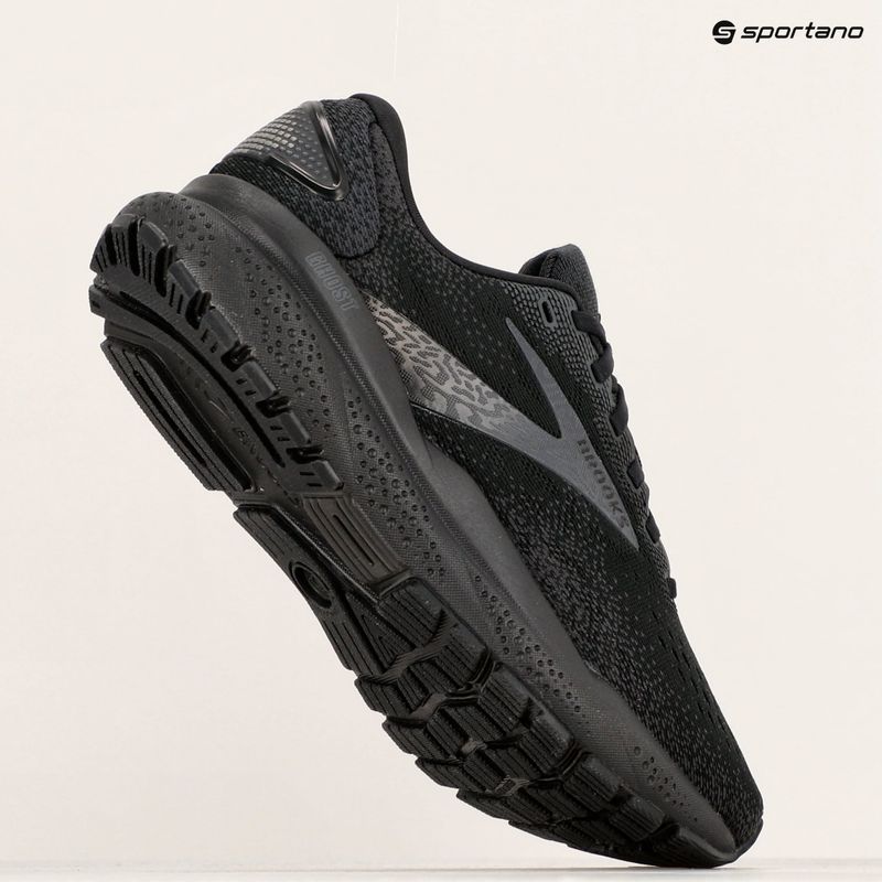 Brooks Ghost 16 női futócipő fekete/fekete/ebony 10