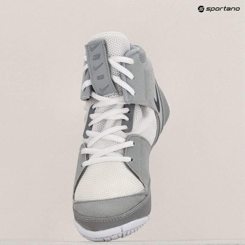 Nike Fury fehér/szürke birkózócipő 9