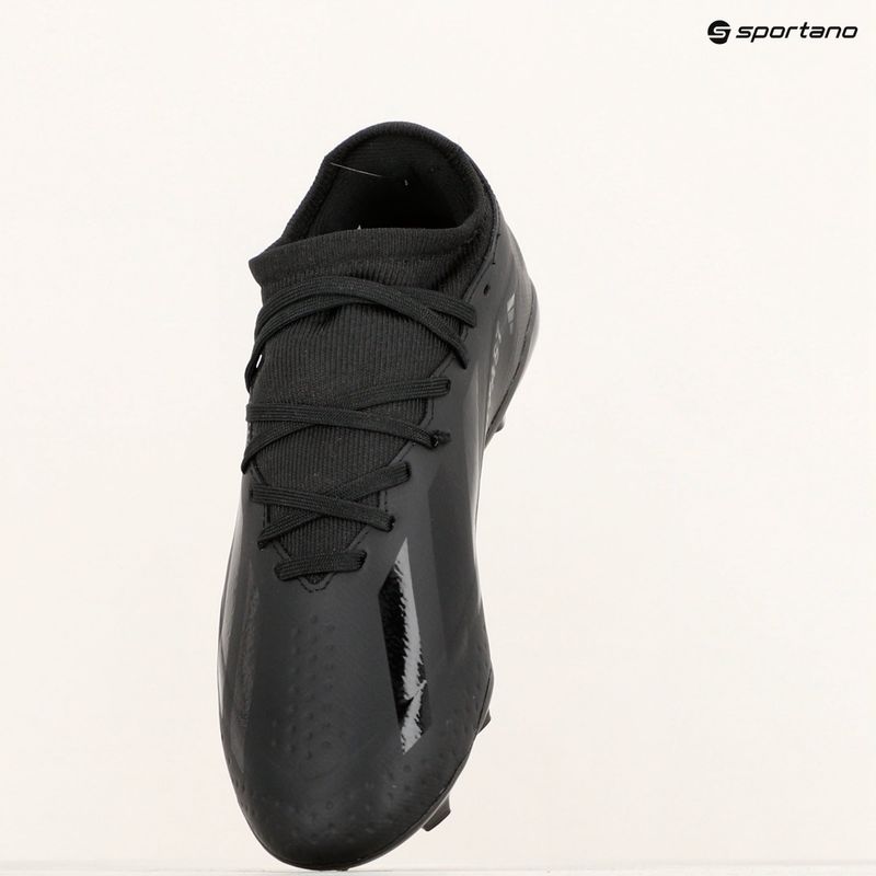 adidas X Crazyfast 3 FG core black gyermek focicipő 11