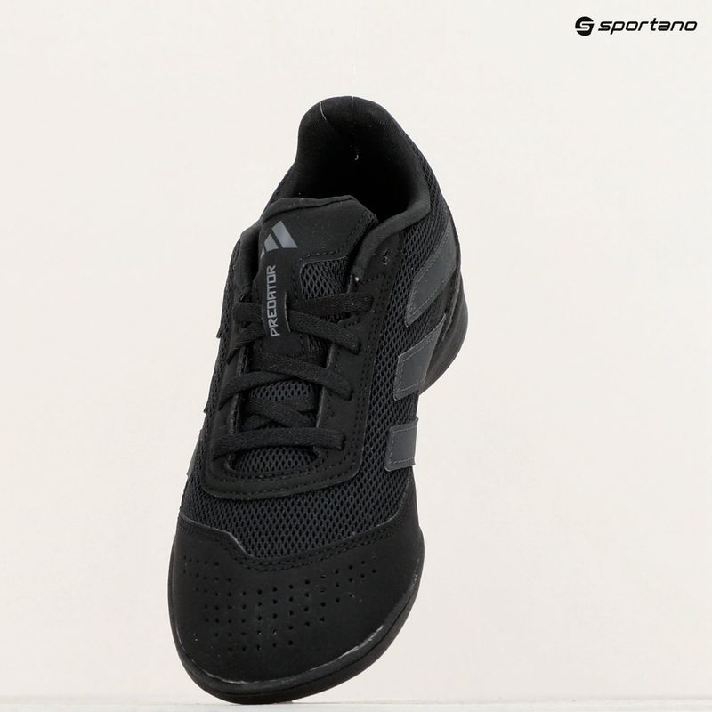 Gyermek futballcipő adidas Predator Club Sala IN core black/carbon 15