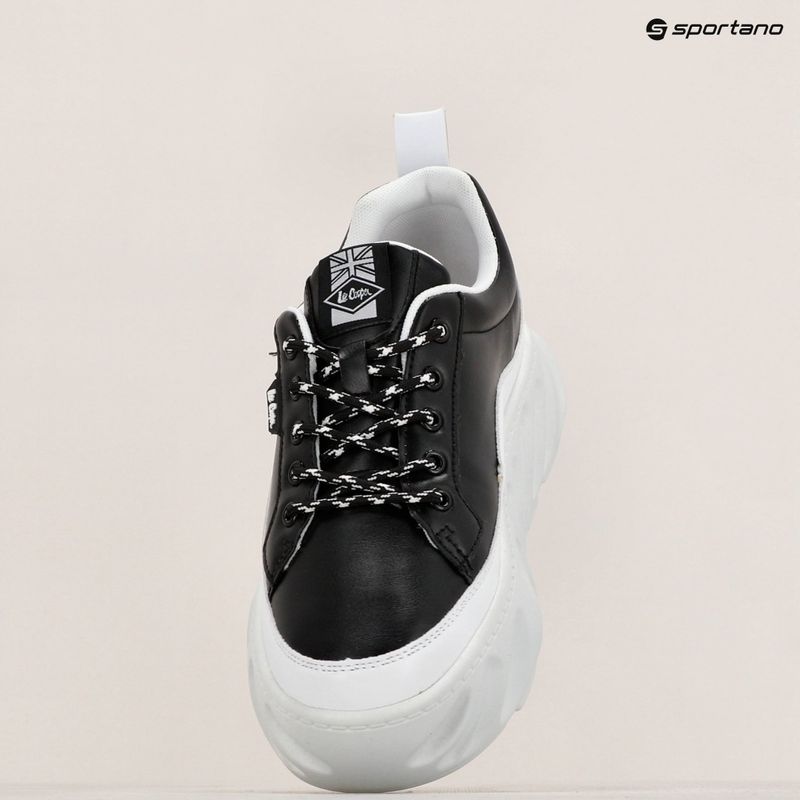 Lee Cooper női csizma LCW-24-47-2712L fekete/fehér 10