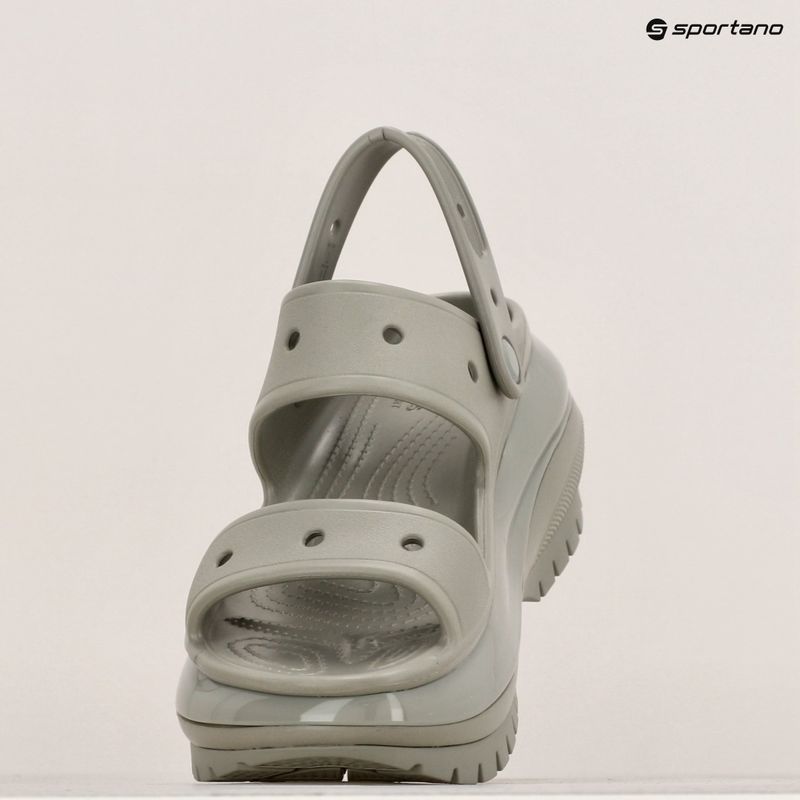 Női Crocs Mega Crush elefánt szürke szandál szürke 17