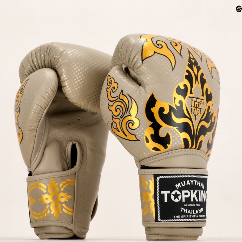 Top King Boxkesztyű Kanok bézs 6