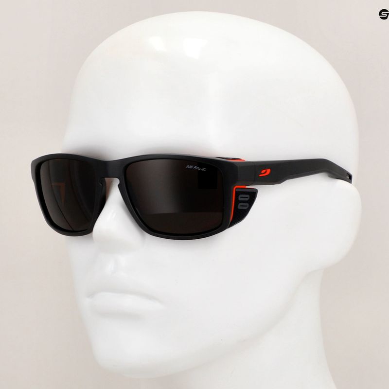 Julbo Shield Alti Arc 4+ matt fekete/narancs napszemüveg 5