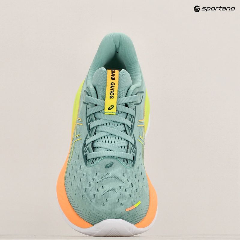 ASICS Gel-Cumulus 26 Paris női futócipő világos celadon/biztonsági sárga 11