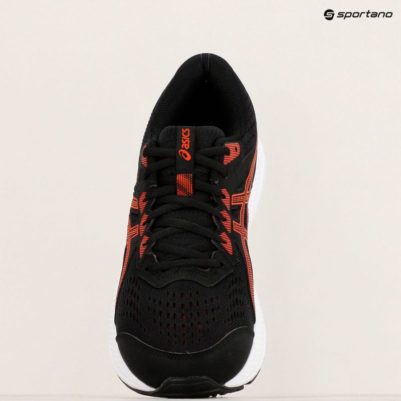 ASICS Gel-Contend 8 férfi futócipő fekete/cseresznye paradicsom 9
