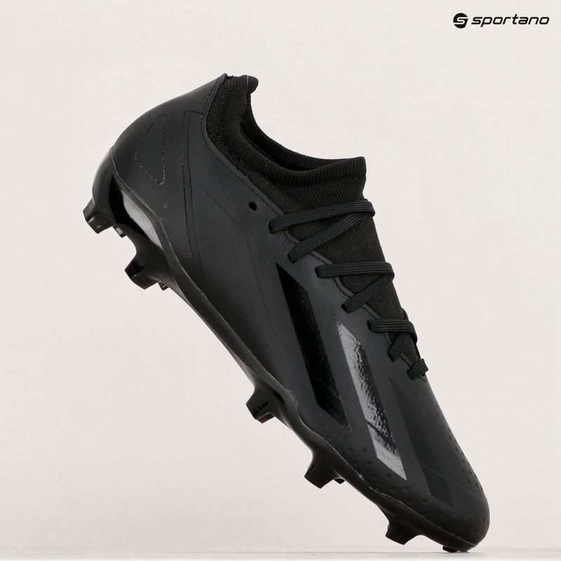 Férfi adidas X Crazyfast 3 FG core black futballcipő 11