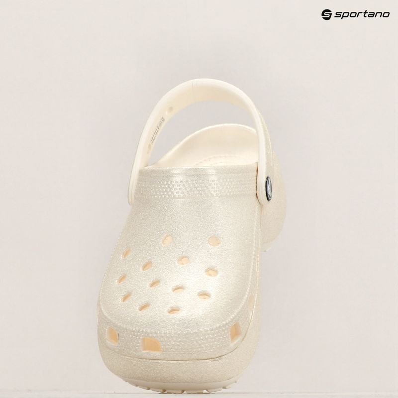 Női Crocs Classic Platform Glitter kréta flip-flopok 16