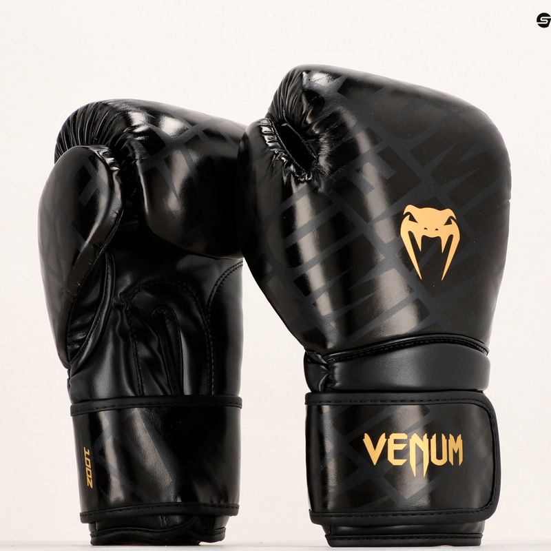 Boxkesztyű Venum Contender 1.5 XT Boxing black/gold 10
