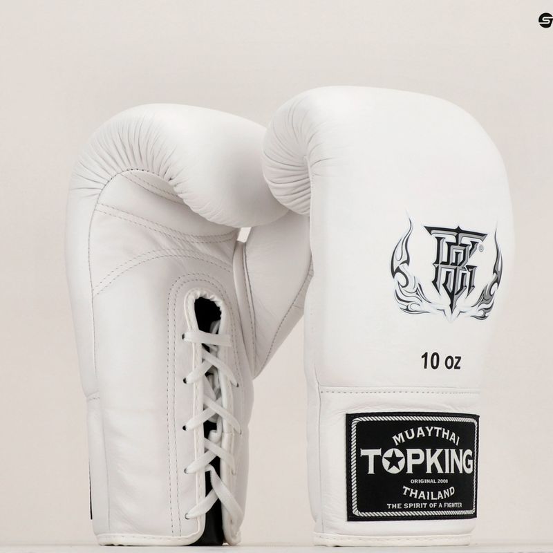 Bokszkesztyűk Top King Muay Thai Pro white 7