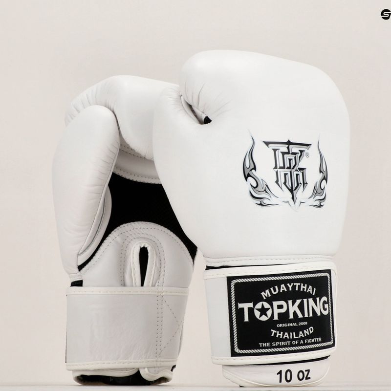 Bokszkesztyűk Top King Muay Thai Ultimate Air white 7