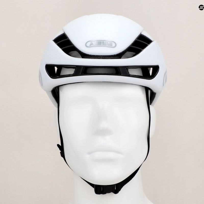 kerékpáros sisak ABUS Gamechanger 2.0 polar white 8
