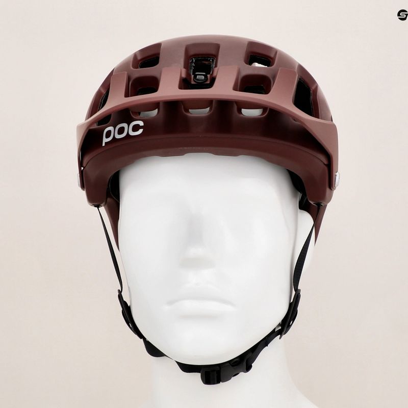 Kerékpáros sisak POC Tectal garnet red matt 7