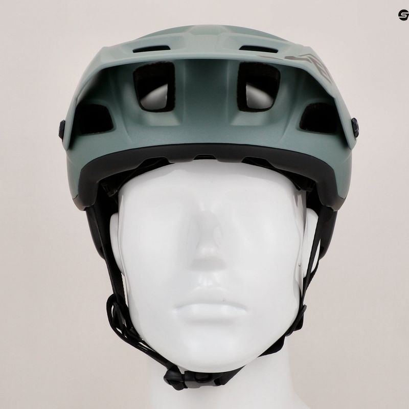 Kerékpáros sisak MET Terranova sage green/black matt 9