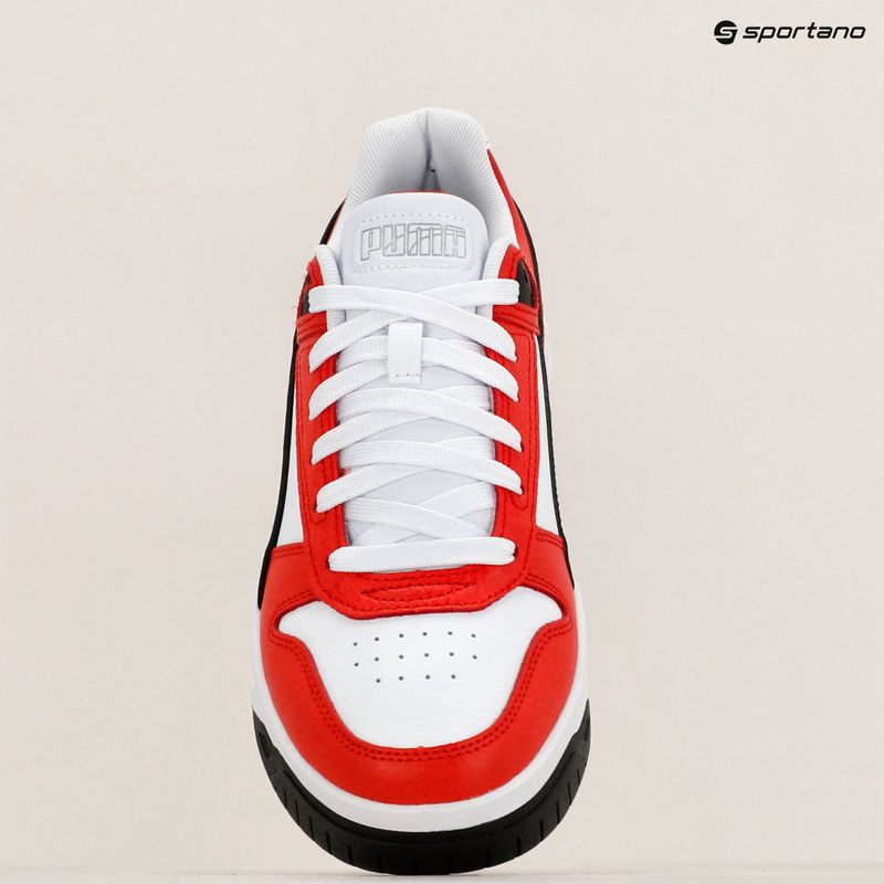 PUMA RBD Tech Classic cipő puma fehér/puma fekete/for all time piros 9