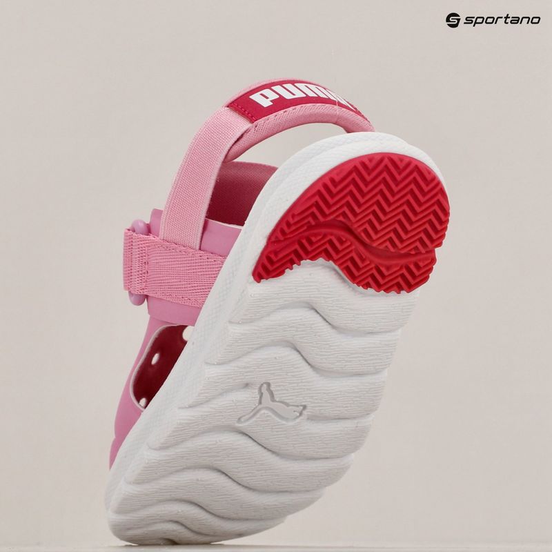 PUMA Evolve AC Inf lila sifon/puma fehér/orchid shadow gyermek szandálok 9
