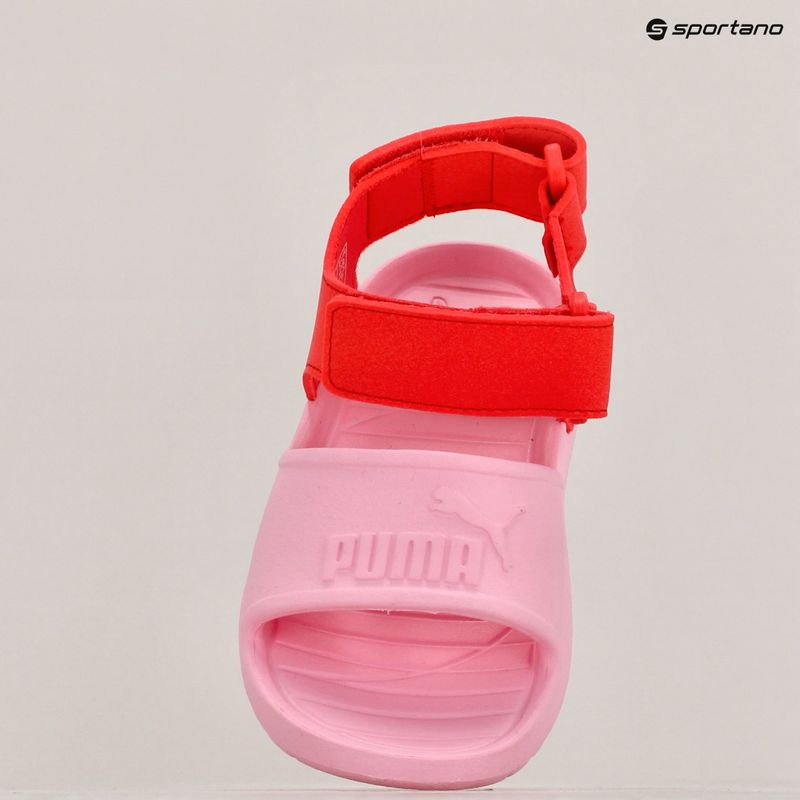 PUMA Divecat v2 Injex PS gyermek szandál rózsaszín lila/aktív piros 13