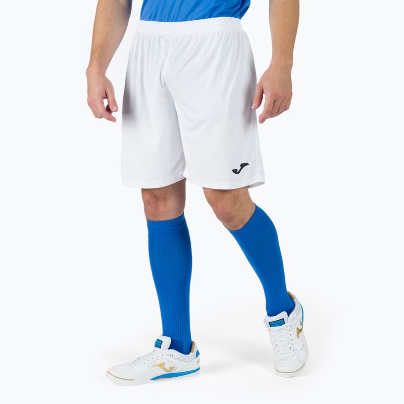 Joma Nobel férfi futball rövidnadrág fehér 100053