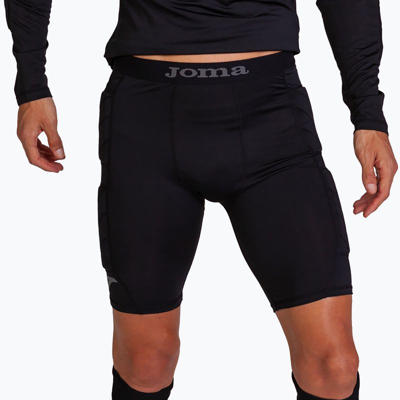 Joma Goalkeeper Protec gyermek futballnadrág fekete 100010.100 7