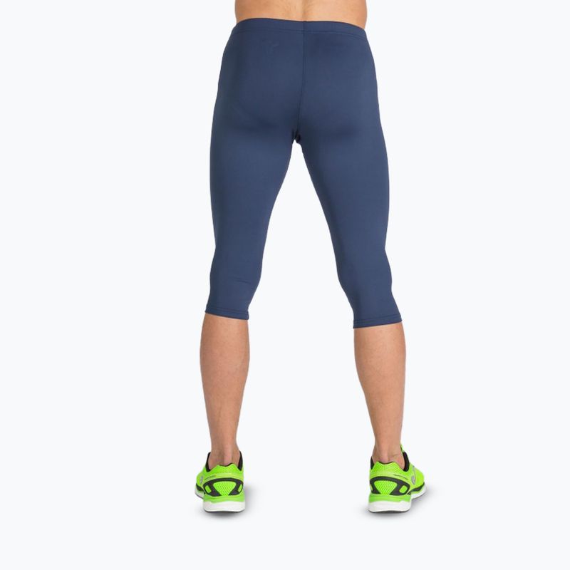 Férfi Joma Record 3/4 edző leggings tengerészkék színű 2