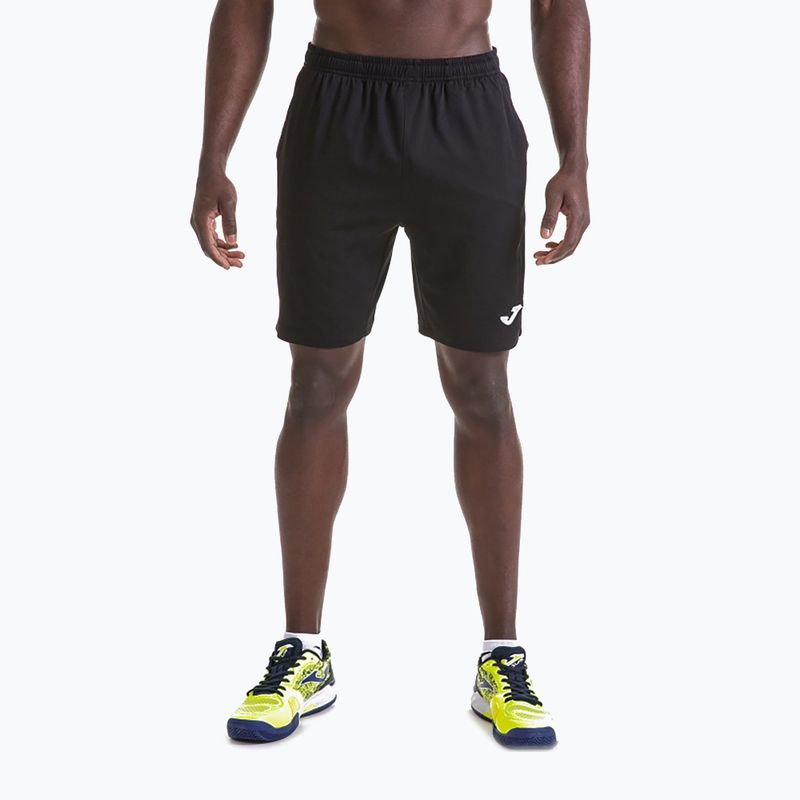 Férfi tenisznadrág Joma Bermuda Master fekete 100186.100 2