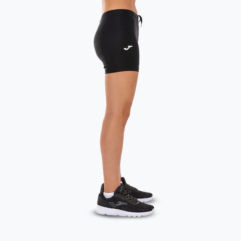 Női futó rövidnadrág Joma Lycra fekete 3
