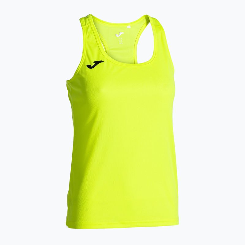 Női futópóló Joma Siena II sárga fluor