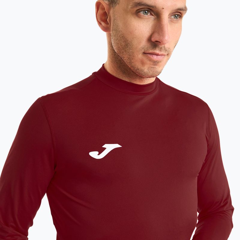 Joma Brama Academy burgundi színű termoaktív pulóver 3
