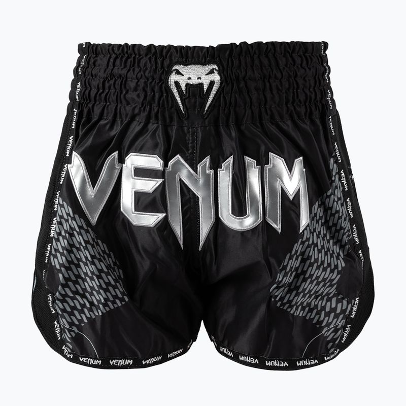 Férfi edzőshortok Venum Nexus Muay Thai black/silver
