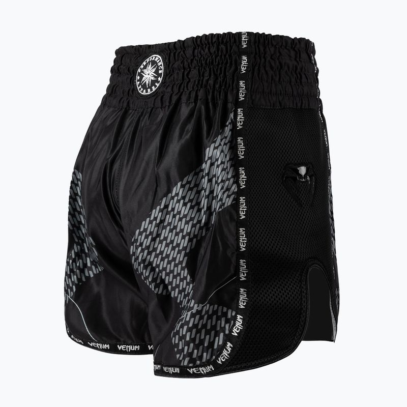 Férfi edzőshortok Venum Nexus Muay Thai black/silver 4