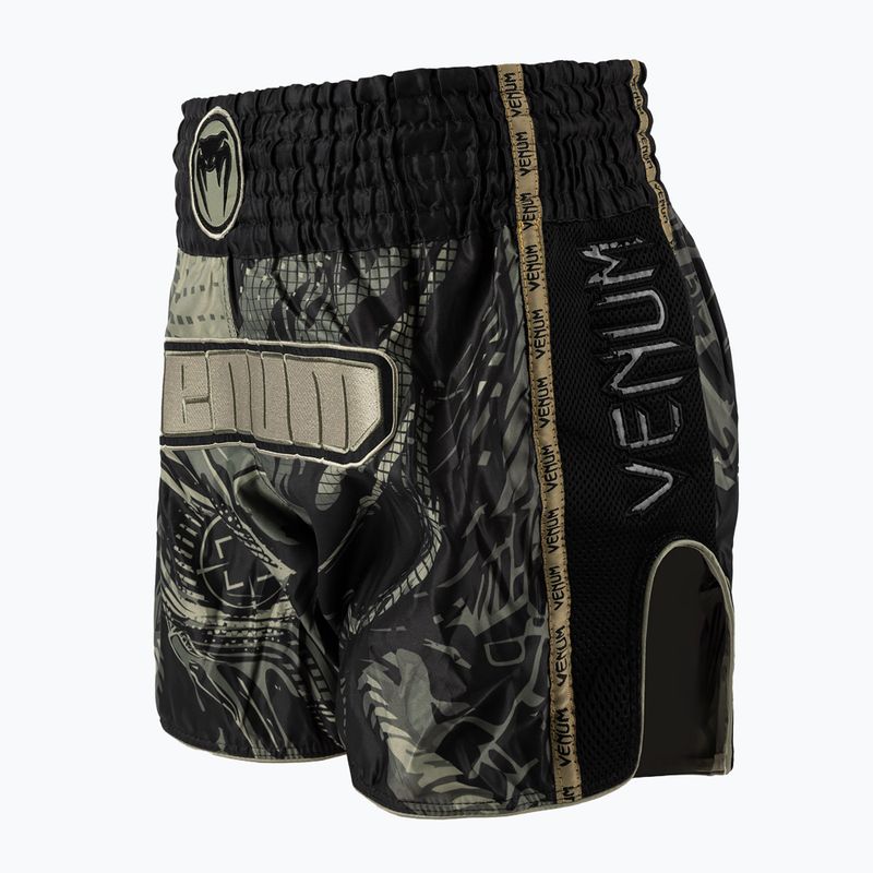 Férfi edző rövidnadrág Venum Nexus Invader Muay Thai black/sand 3
